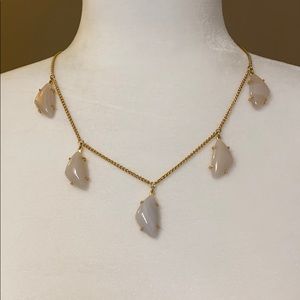 NWT Lucky Brand Gold Slider Necklace